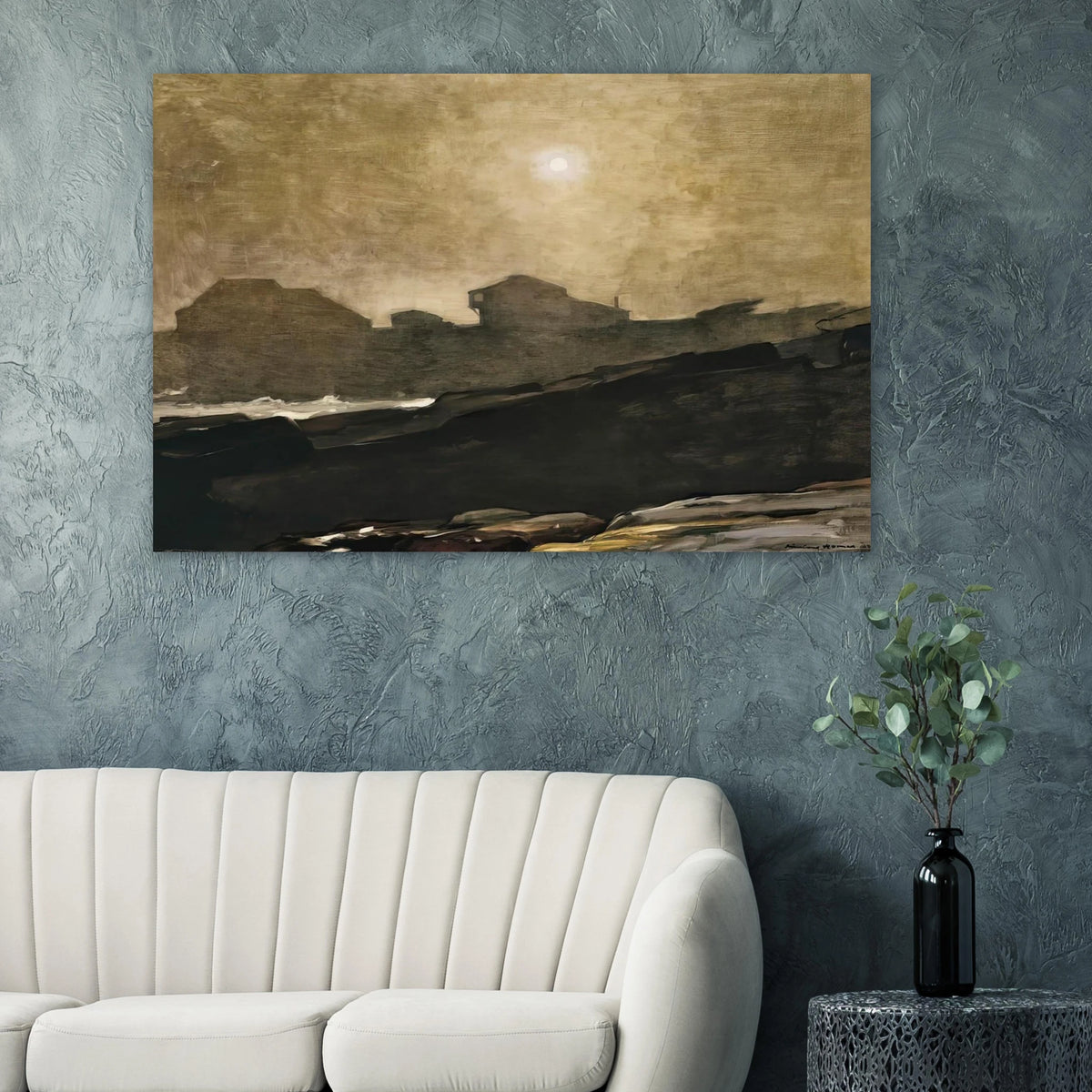 THE ARTISTS STUDIO IN AFTERNOON FOG 1894 Poster | Winslow Homer Poster | Winslow Homer Store