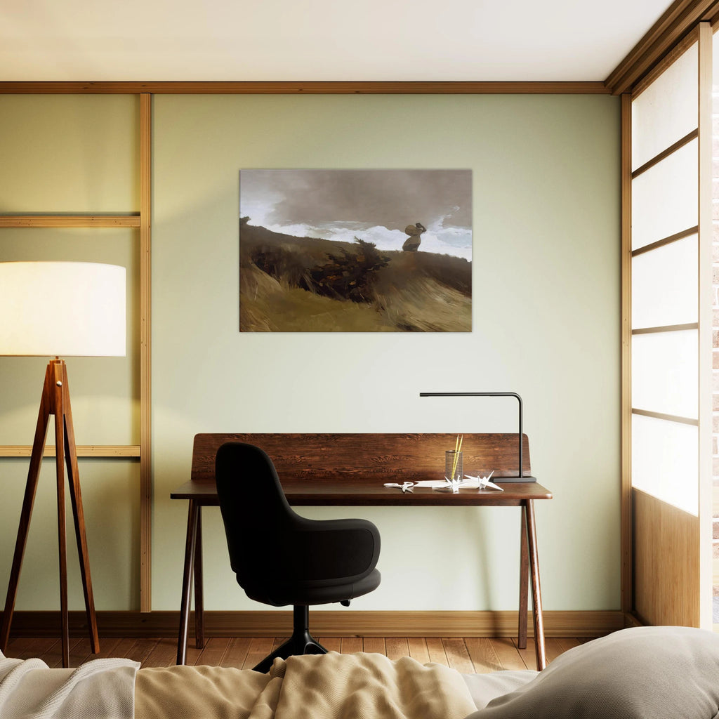 THE WEST WIND Canvas | Winslow Homer Canvas | Winslow Homer Store