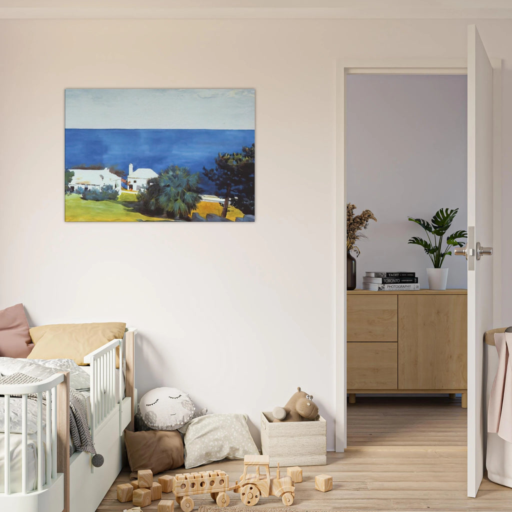 SHORE AT BERMUDA Canvas | Winslow Homer Canvas | Winslow Homer Store