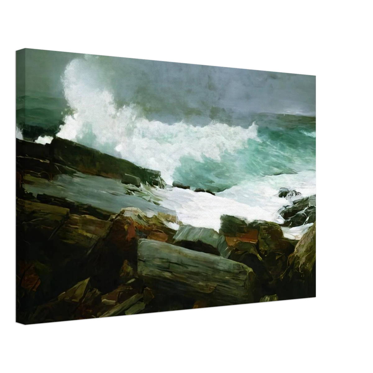 WEATHERBEATEN 1894 Canvas | Winslow Homer Canvas | Winslow Homer Store