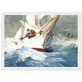 DIAMOND SHOAL Framed Poster | Winslow Homer Framed Prints Wall Art | Winslow Homer Store