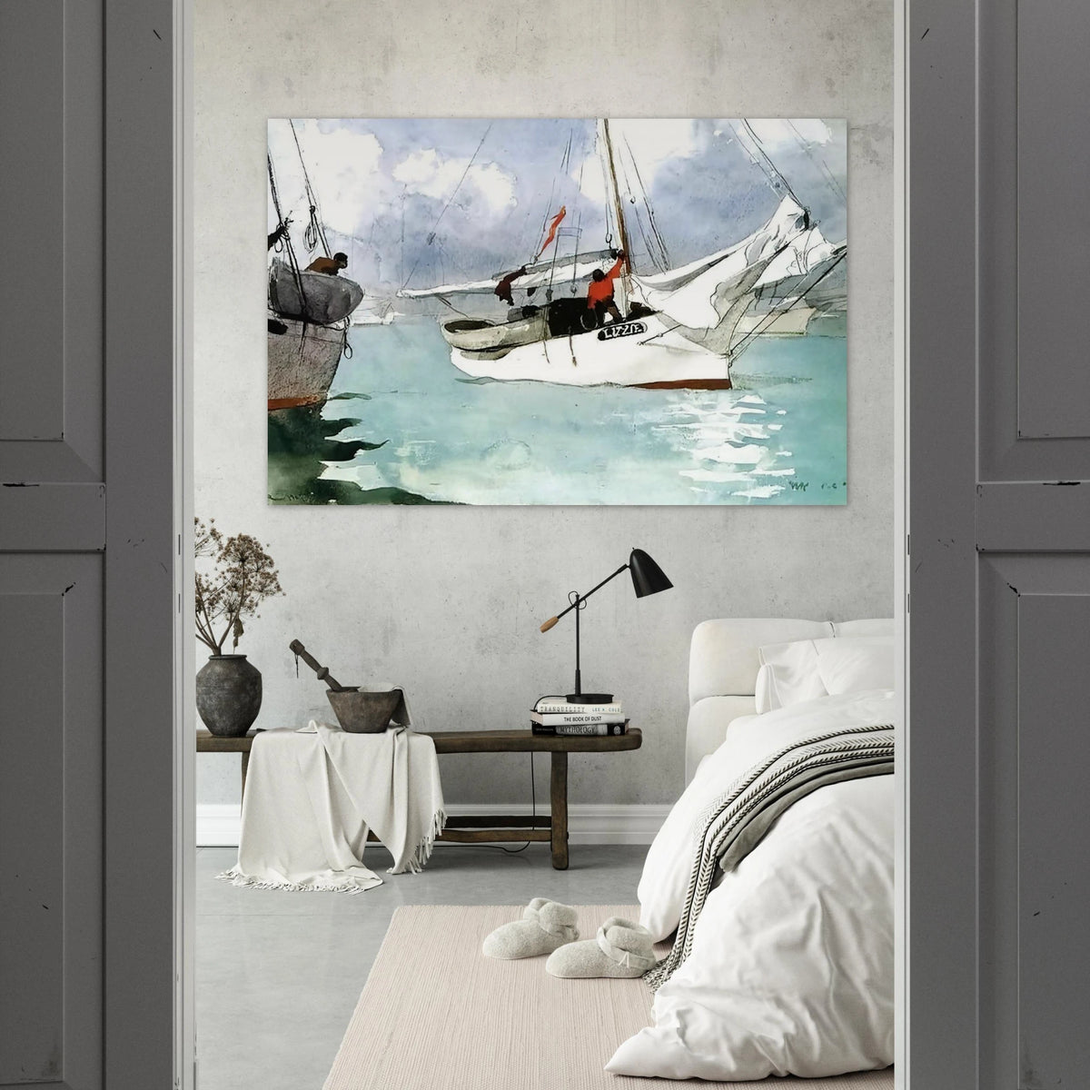 FISHING BOATS KEY WEST Poster | Winslow Homer Poster | Winslow Homer Store