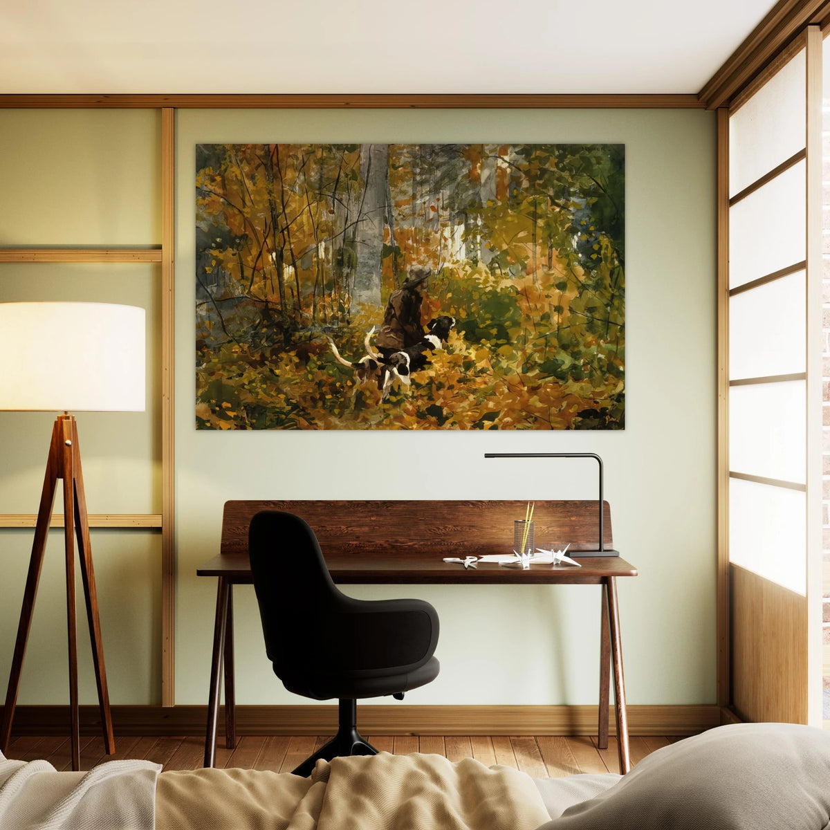 ON THE TRAIL Poster | Winslow Homer Poster | Winslow Homer Store