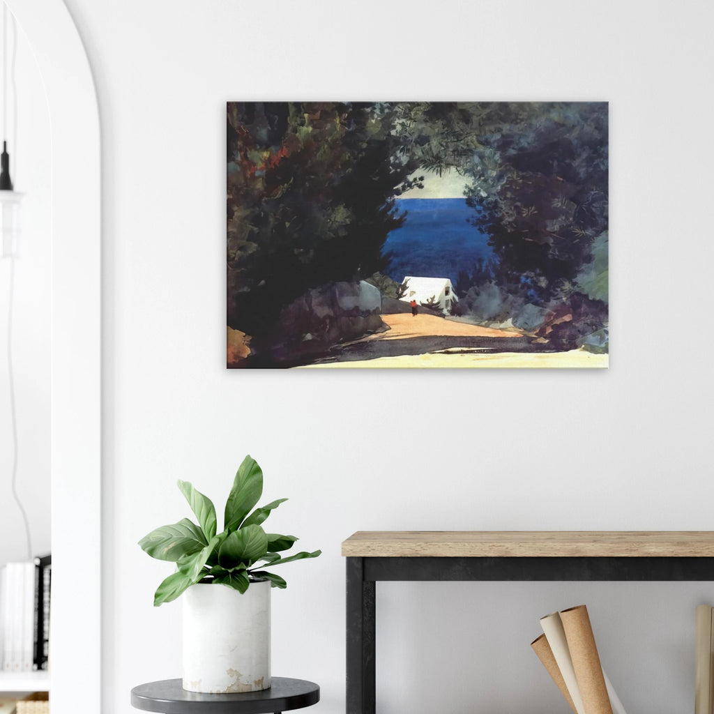 ROAD IN BERMUDA Canvas | Winslow Homer Canvas | Winslow Homer Store