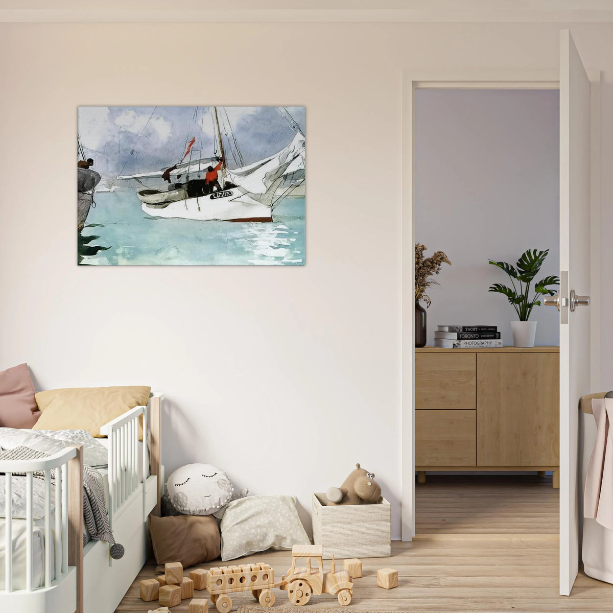 FISHING BOATS KEY WEST Canvas | Winslow Homer Canvas | Winslow Homer Store