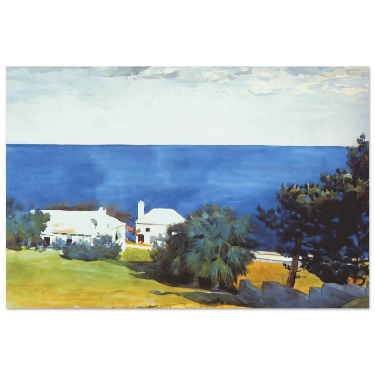 SHORE AT BERMUDA Poster | Winslow Homer Poster | Winslow Homer Store