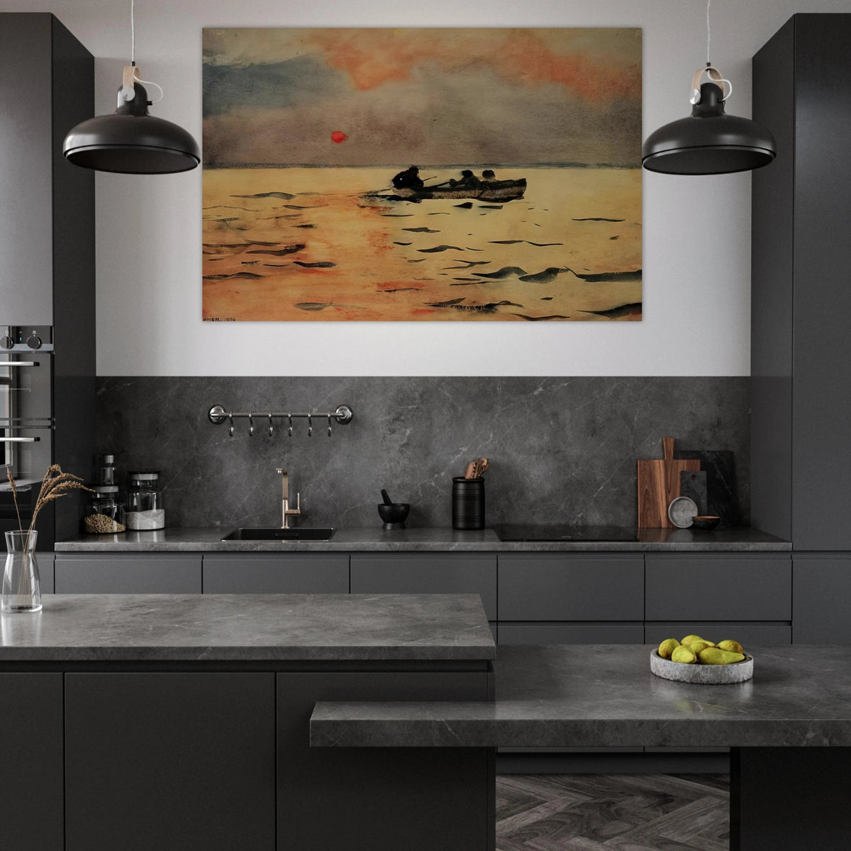 ROWING HOME Poster | Winslow Homer Poster | Winslow Homer Store