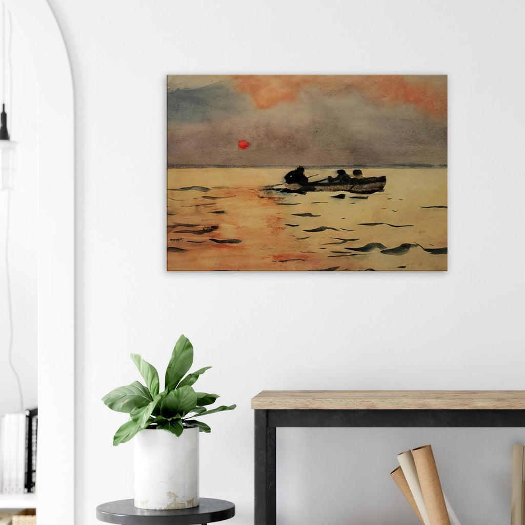 ROWING HOME Canvas | Winslow Homer Canvas | Winslow Homer Store