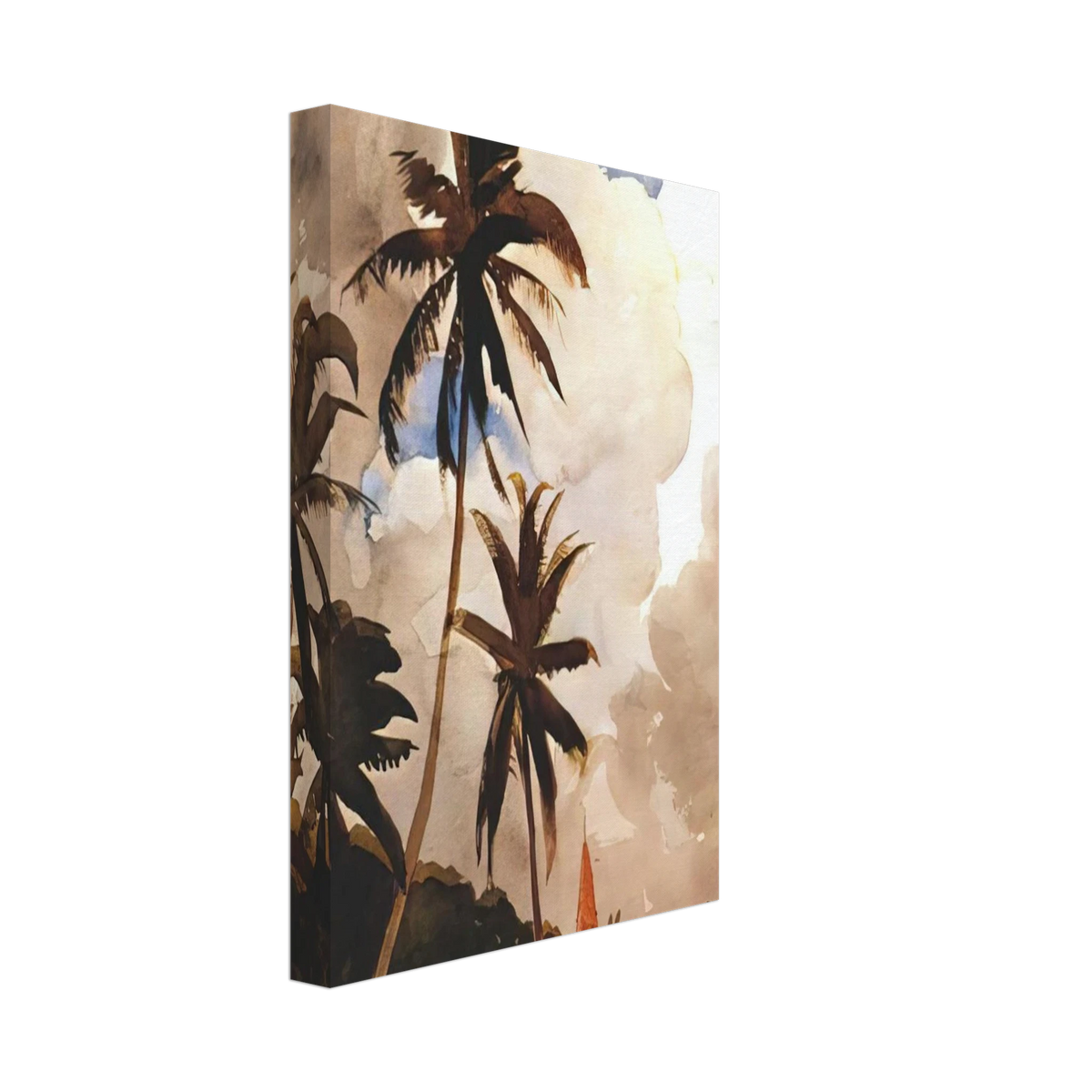 PALM TREES BAHAMAS Canvas | Winslow Homer Canvas | Winslow Homer Store