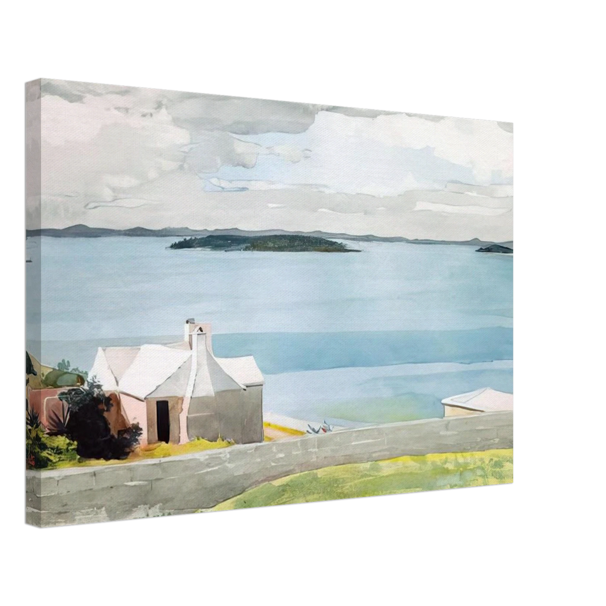 INLAND WATER BERMUDA Canvas | Winslow Homer Canvas | Winslow Homer Store