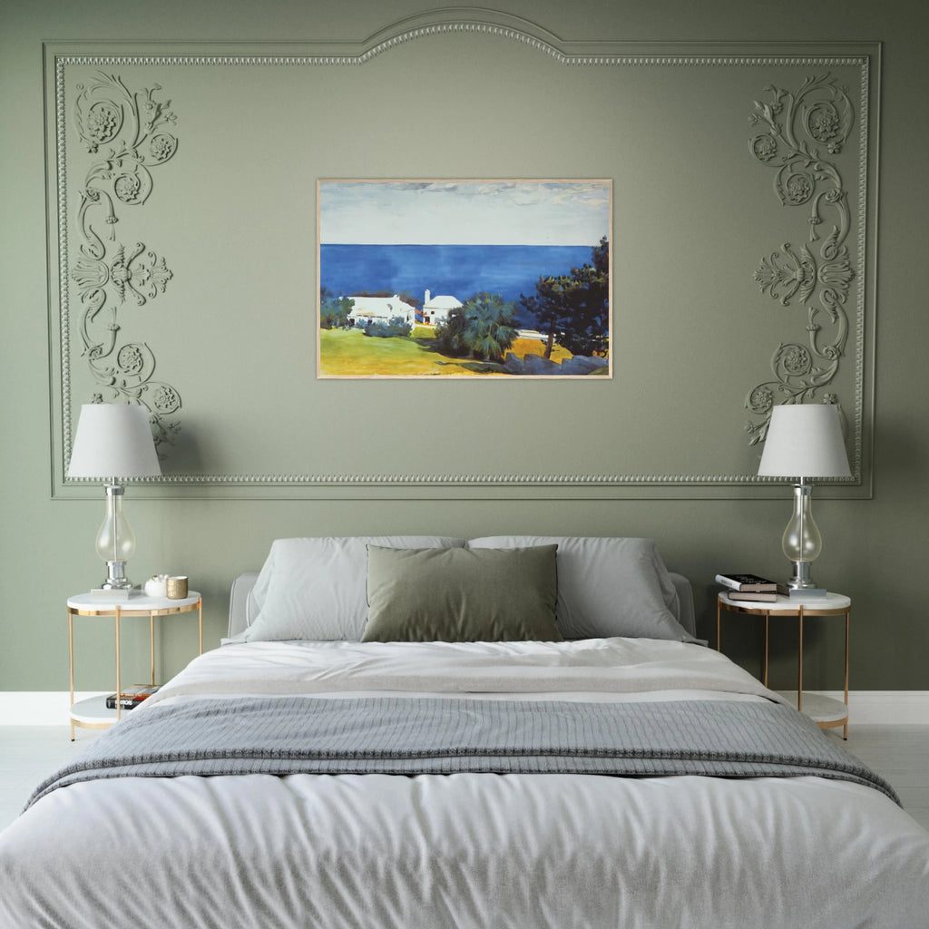 SHORE AT BERMUDA Framed Poster | Winslow Homer Framed Prints Wall Art | Winslow Homer Store