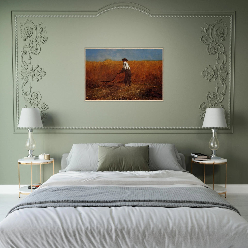 THE VETERAN IN A NEW FIELD Framed Poster | Winslow Homer Framed Prints Wall Art | Winslow Homer Store