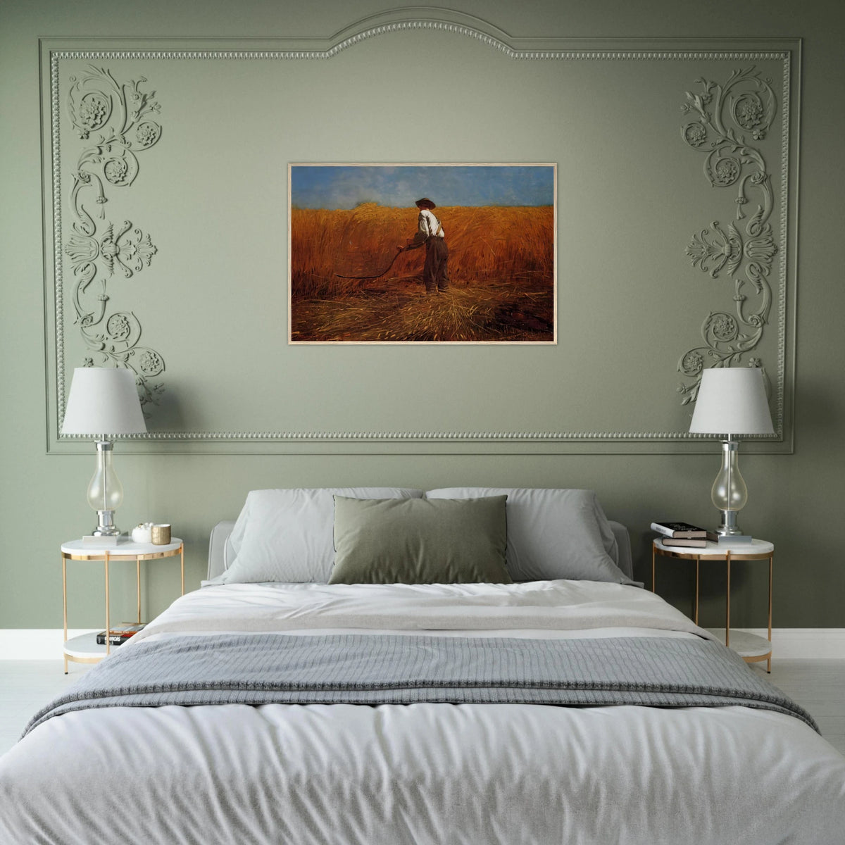 THE VETERAN IN A NEW FIELD Framed Poster | Winslow Homer Framed Prints Wall Art | Winslow Homer Store