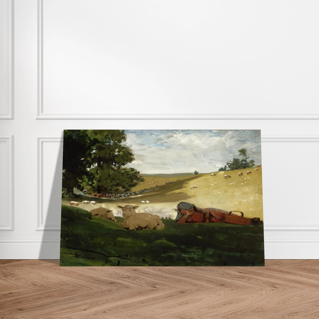WARM AFTERNOON SHEPHERDESS Poster | Winslow Homer Poster | Winslow Homer Store