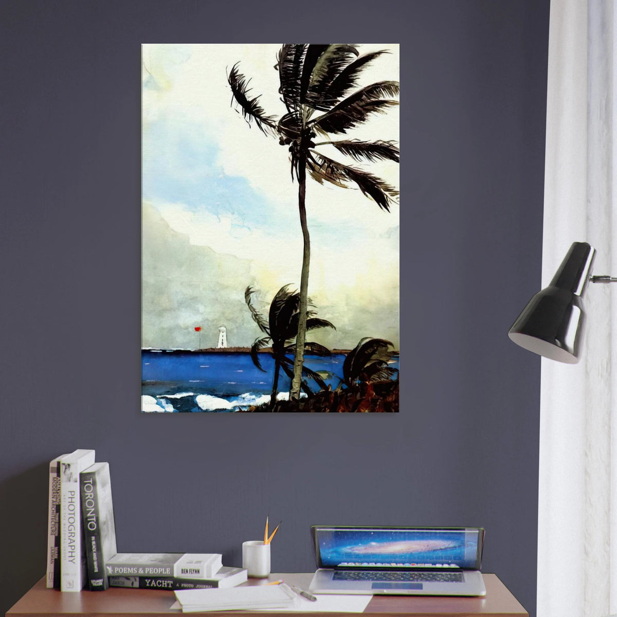 PALM TREE NASSAU Canvas | Winslow Homer Canvas | Winslow Homer Store