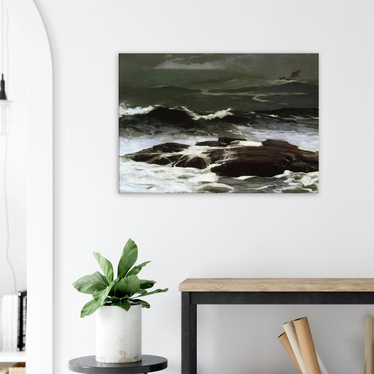 SUMMER SQUALL 1904 Canvas | Winslow Homer Canvas | Winslow Homer Store