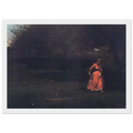 CROQUET PLAYERS 1 Framed Poster | Winslow Homer Framed Prints Wall Art | Winslow Homer Store
